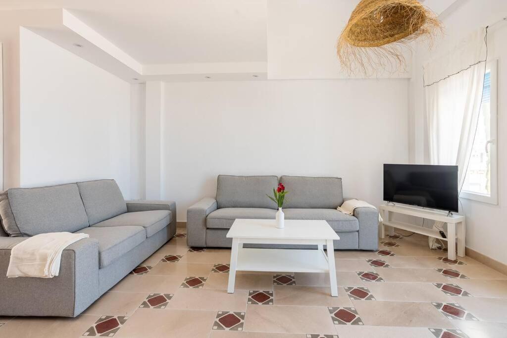 Casa De Pescadores - Primera Linea De Playa Валенсия Екстериор снимка